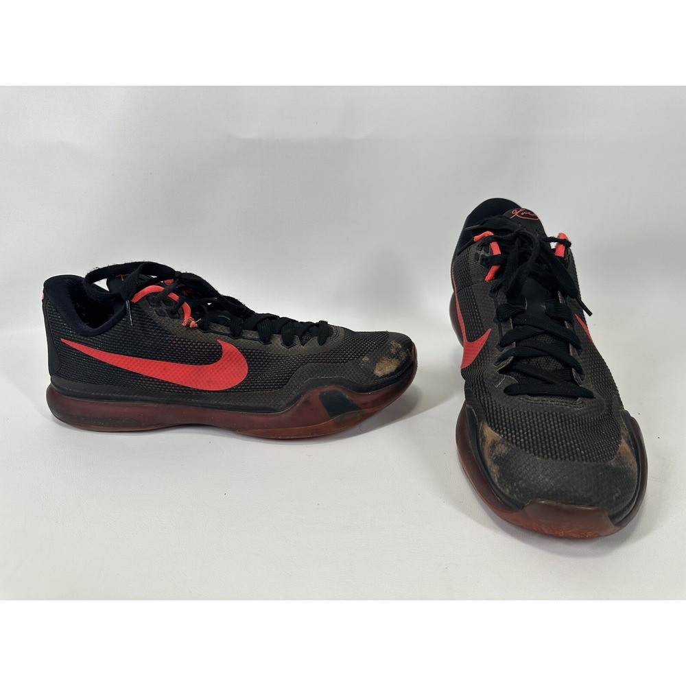 Nike Kobe 10 Bright Crimson 2015 Sneaker 705317-060 Size 12 Shoes